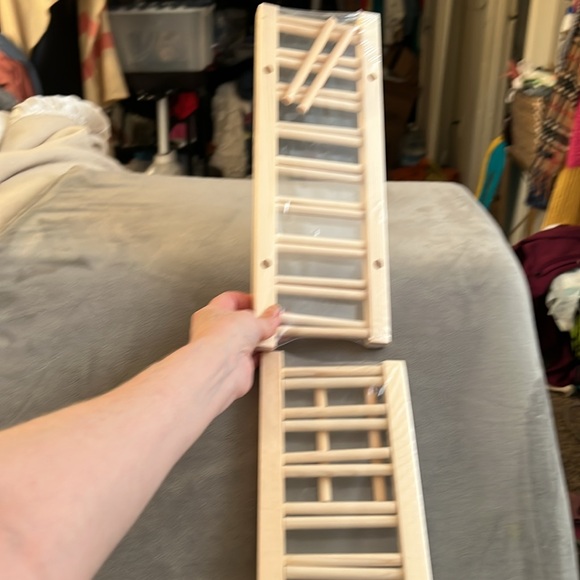 2 Wooden Storage Racks/Plate Rack Dish Stand Holders or Book Shelves - Picture 6 of 6